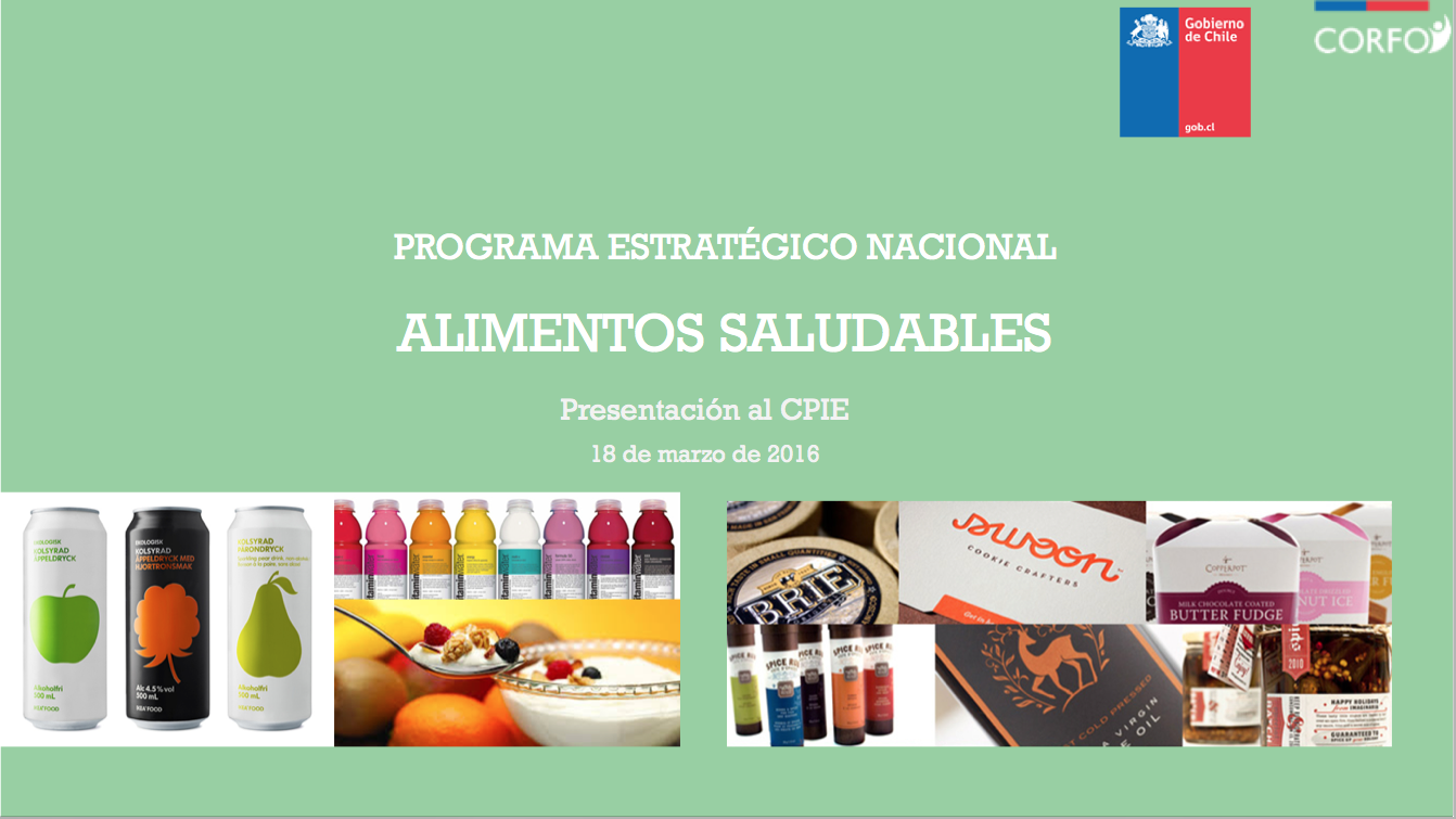 Programa nacional alimentos funcionales | InvestChile | InvestChile